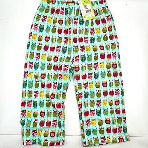 Zutano 12-18 months Colorful Owl Print Kids pants NWT